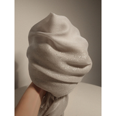 又软又闪 大尺寸温柔奶茶色棉质金丝梭织围巾宴会披肩简约洋气女