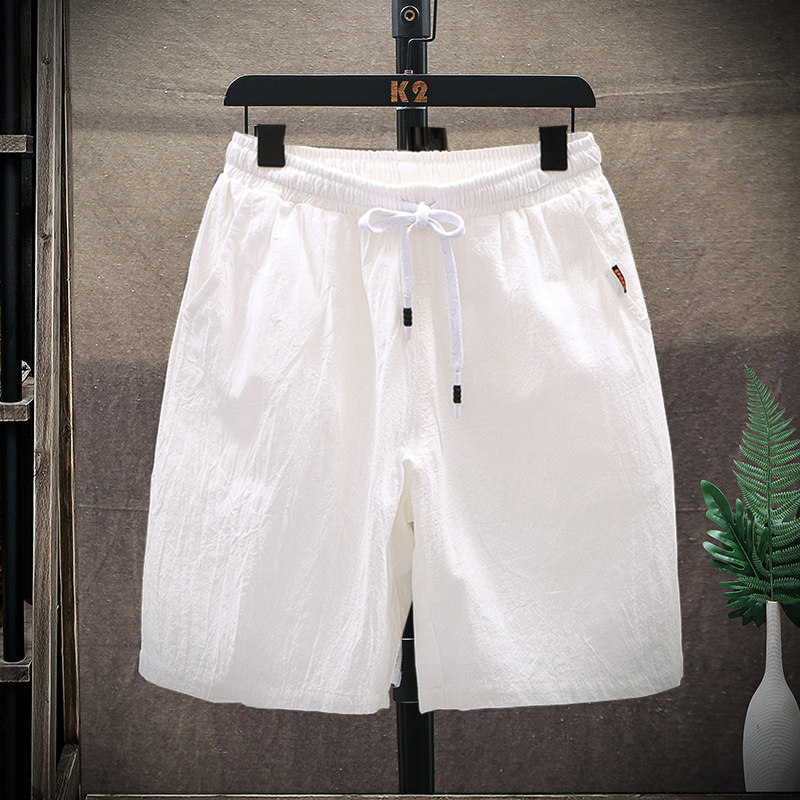 短裤男夏季运动休闲五分大裤衩潮薄款5分7七分宽松男款男士沙滩裤