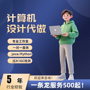 计算机程序设计一条龙全套ye项目代做不满意直接退