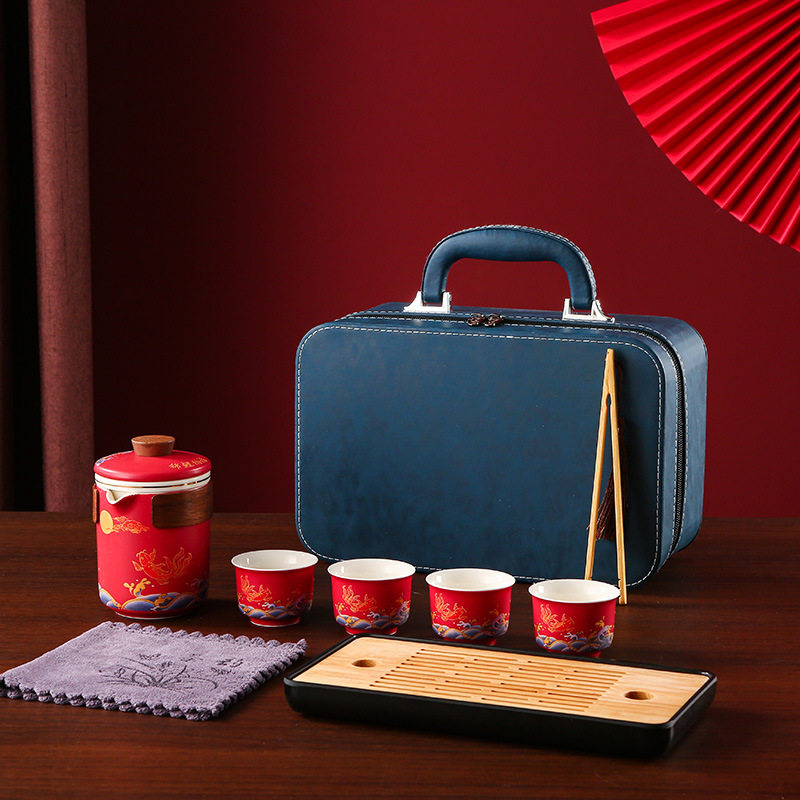 快客杯创意陶瓷功夫茶具礼品礼盒旅行便携加印logo公司活动随手礼,节庆用品/礼品,创意礼盒/礼品套组,淘宝优惠券,粉丝福利购,淘宝优惠卷