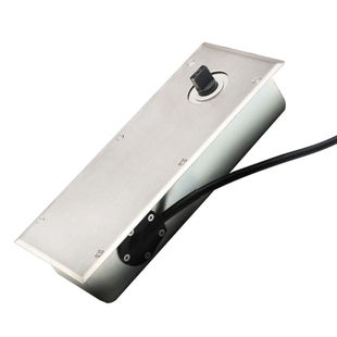 地弹簧玻璃门配件电动闭门器电动地弹簧不锈钢钢化玻璃门适用配件