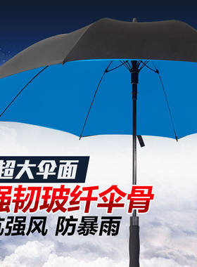 法尔考（paulrobertofalco）雨伞长柄超大号自动直柄伞定制双层抗