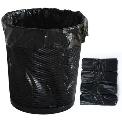 众诺中田垃圾袋捆装家用酒店宾馆客房办公室用塑料袋黑色50x60cm-