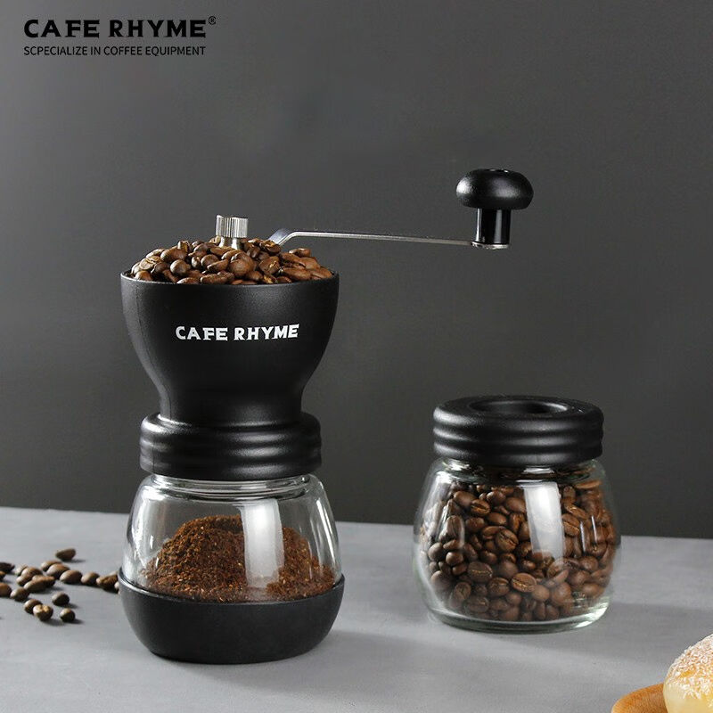 CAFERHYME臻航可水洗手摇磨豆机粗细可调手动咖啡豆研磨机手磨咖 餐饮具 磨豆机 原图主图