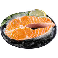 The official flagship store of Norwegian imported salmon fillet offers a whole, freshly frozen, thick-cut salmon fillet in the middle section thumbnail 5