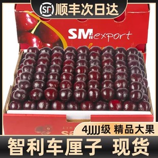 智利车厘子新鲜水果进口桑提娜礼盒装当季整箱孕妇樱桃3j4j5j包邮