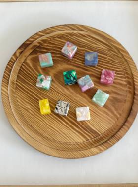 蒸汽朋克机器人小方块创意手工制作木块diy乙酸