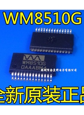 全新原装WM8510G WM8510GEDS SSOP-28 驱动芯片 质量保证 可直拍