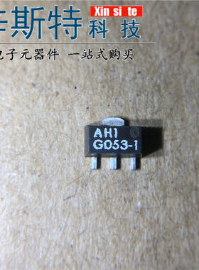 AH1-G AH1-G SOT89封装贴片 高动态范围放大器 丝印AH1 89 可直拍