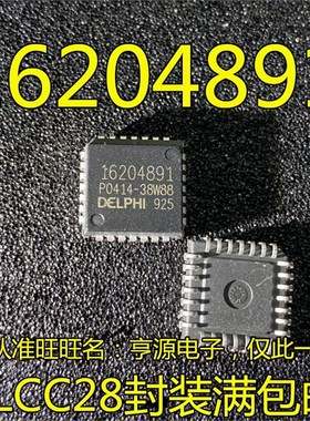 16204891 PLCC28 汽车芯片 04891 集成块 16204891 全新