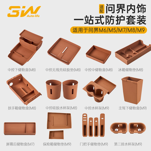 3W问界M6M7M8M9一站式改装配件