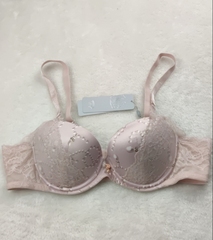 安莉芳列维斯蕾丝小胸聚拢文胸女士收副乳中厚杯内衣EB00149 现货