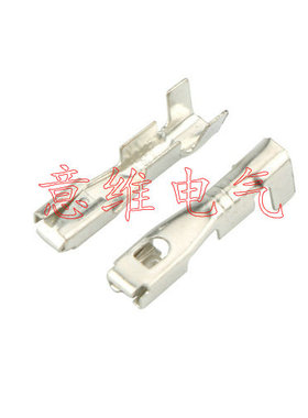 汽车端子接线铜端子插针插簧H,2.8 W4 L18 DJ621-3*0.6B/A