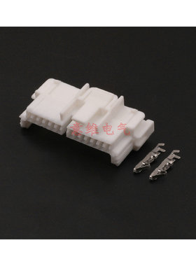 DJY7131Y-1.2-21白色 汽车线束插头13孔接插件 连接器 配端子13P