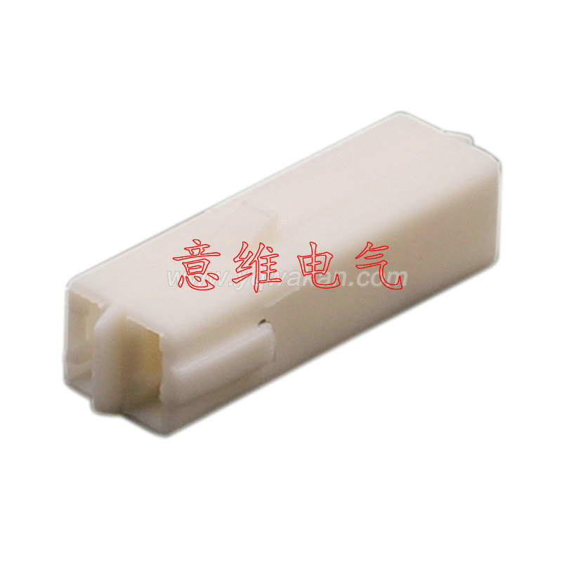 HD0231-1.2-21 适用于汽车线束连接器插头 白色2芯 配端子
