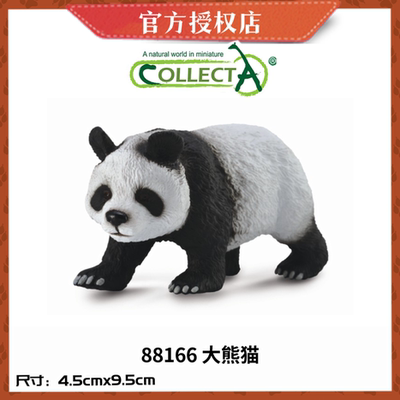 英国CollectA我你他仿真野生动物模型88166 大熊猫小熊猫幼崽