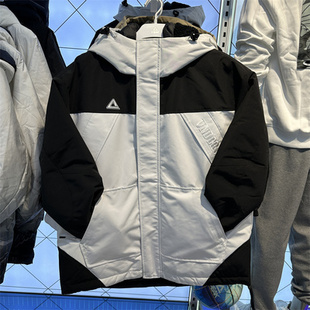 匹克连帽中厚羽绒服冬季新款超轻男上衣防风保暖厚外套F5224181