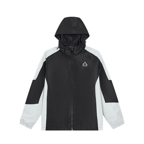 匹克PEAK正品春秋女新款梭织外套运动服拼色套里梭织风衣F2253008