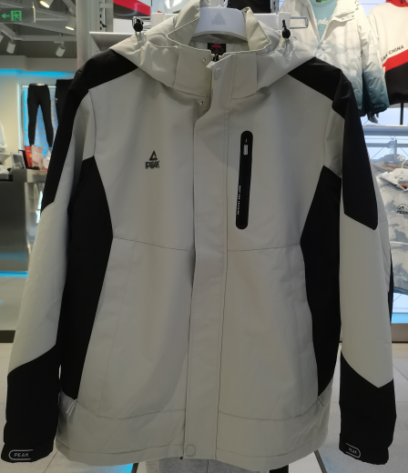 匹克男子2023冬梭织加绒摇粒风衣