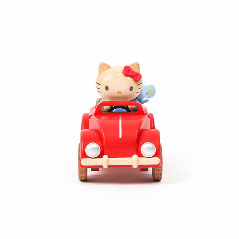 WOODERFULLIFE SANRIO 크리 에이 티브 뮤직 박스 헬로 키티 소녀와 어린이를위한 운전 선물 생일 귀여운 선물
