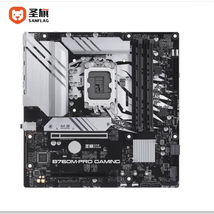 圣旗B760M-PROGAMINGDDR5/4主板支持12代/13代/14代华硕旗下品牌