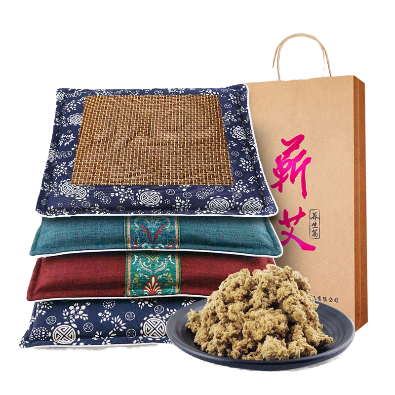 蕲艾绒电加热艾灸坐垫办公室臀部