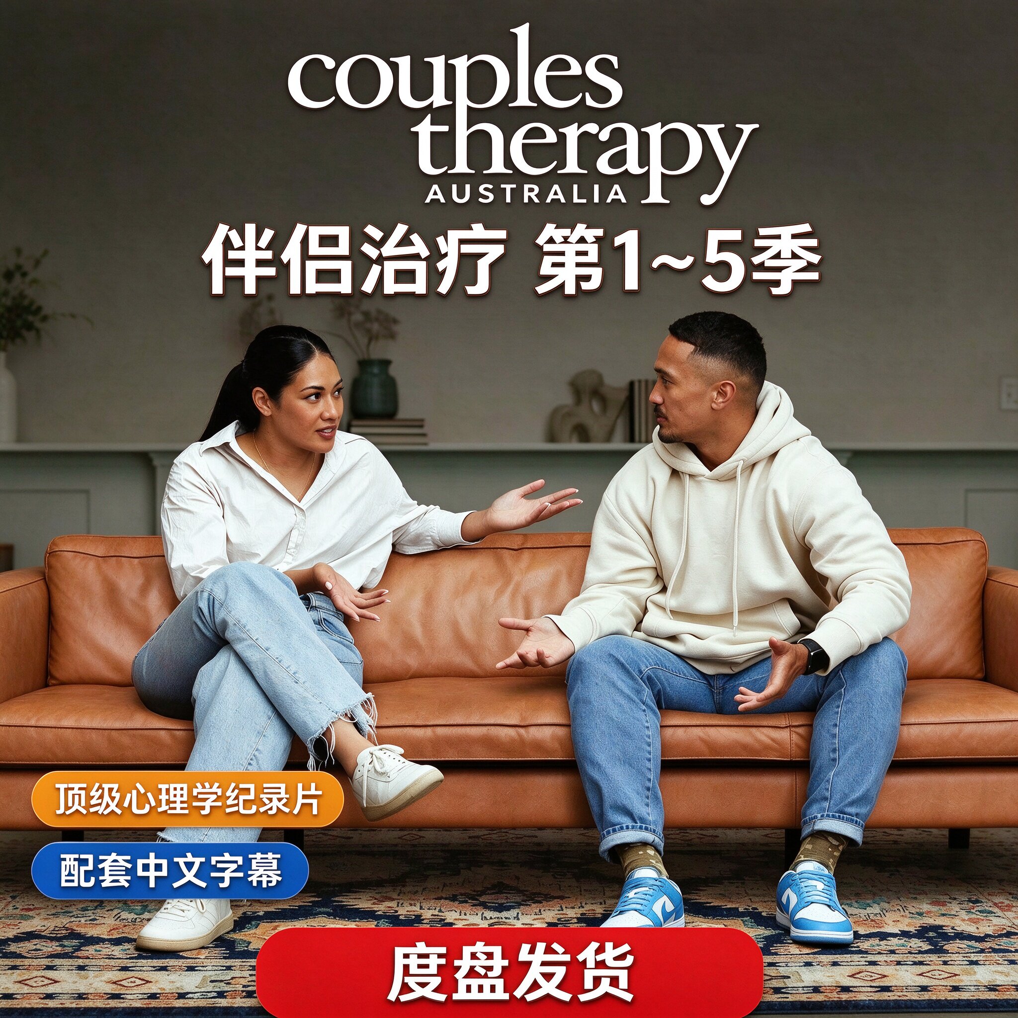 《伴侣治疗》第1～5季顶级心理题材纪录片观看笔记度盘发货