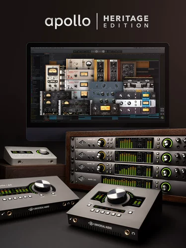 UA Apollo Solo Twin x Duo Lightning USB Sound Card UAD Plug -In Запись микширования