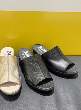 春夏款24小时经典款凉拖鞋24HRS女鞋西班牙进口专柜正品包邮23285