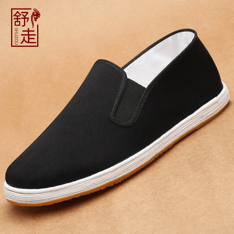 老北京布鞋春秋手工千层底透气