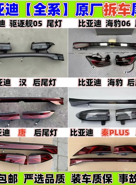 适用于比亚迪海豹06后尾灯BYD驱逐舰05汉ev唐dmi秦plus原厂拆车灯