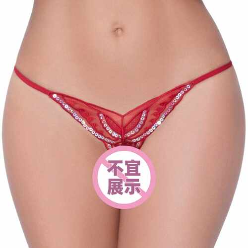 爆款大码锦纶丁字裤女士低腰无痕