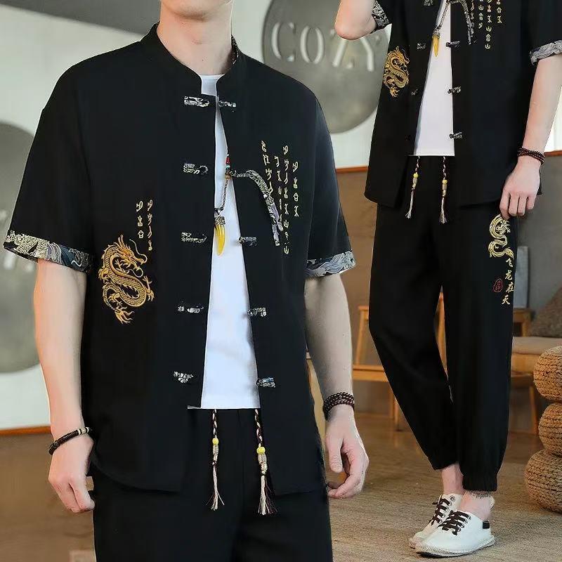 夏季新款男士短袖T恤中国
