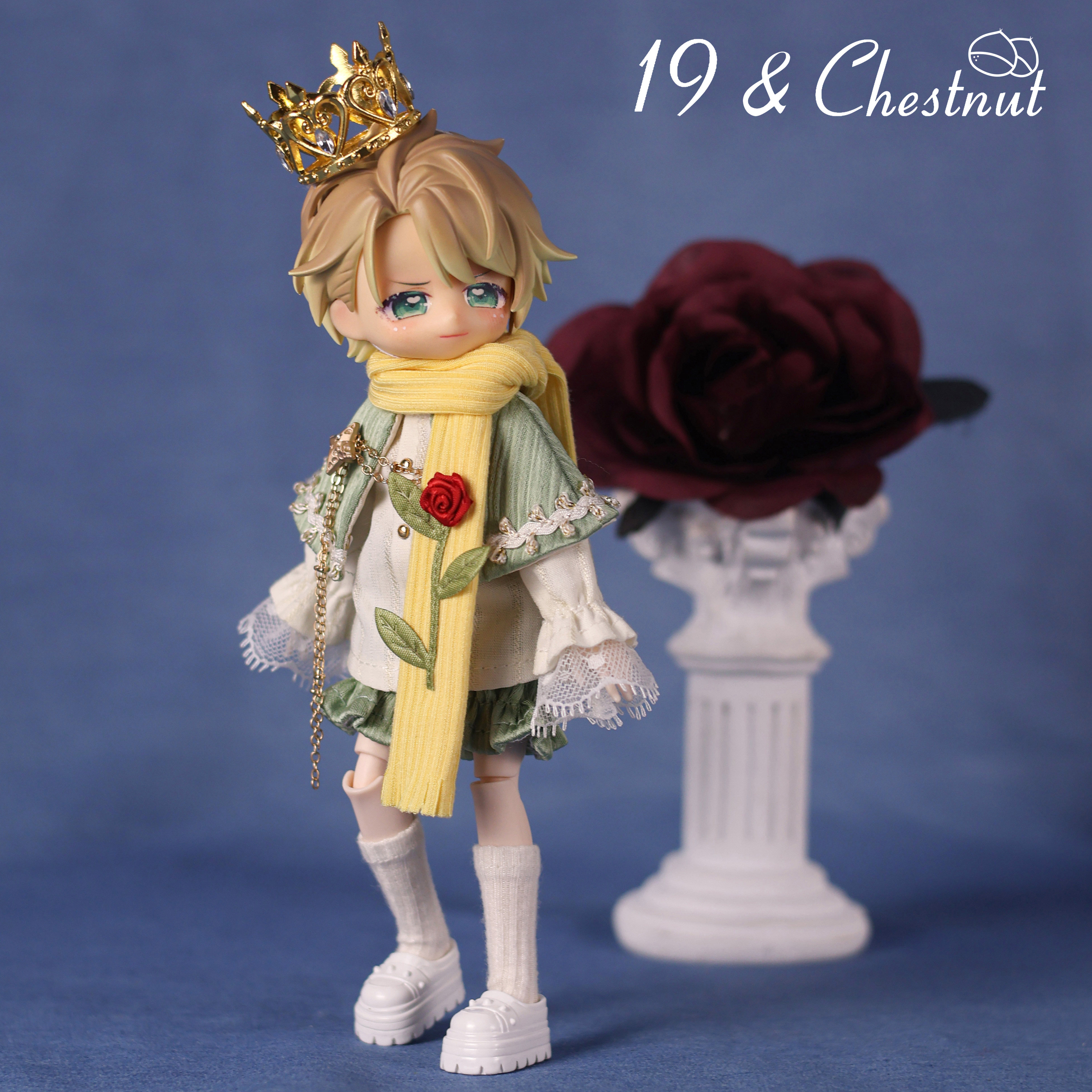 19和栗子B612序言BJD娃衣12分8分玩偶小王子主题套装皇冠玫瑰刺绣,模玩/动漫/周边/娃圈三坑/桌游,BJD娃衣,淘宝优惠券,粉丝福利购,淘宝优惠卷