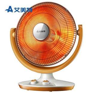 艾美特HF12081T-W取暖器小太阳台式HF10078T摇头暗光防烫电烤火炉