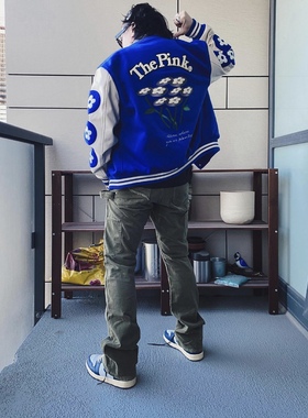 Vandythepink Varsity Jacket限定皮袖棒球夹克加厚外套男女款3色