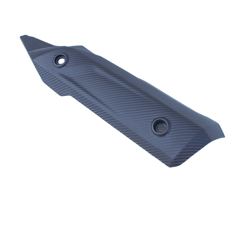 适用新大洲本田RX125裂行排气管护罩SDH125T-31-37消声器外壳盖板