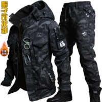 Утепленный, камуфляжный