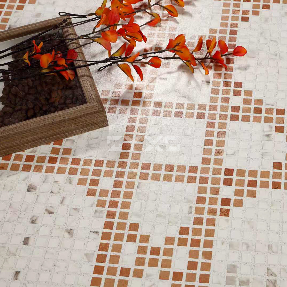 欧式古典像素格马赛克瓷砖600&times;1200精雕厨房卫生间瓷砖杜拉拉