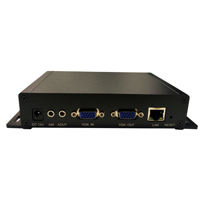 全新vga高清视频编码器vga转网络h265h264rtmp直播rtsp监控接nv