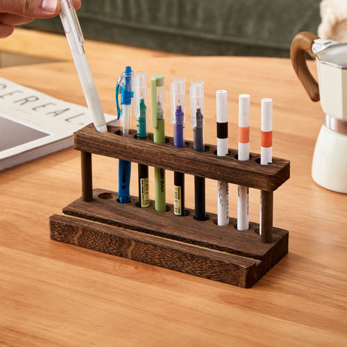 憨娃多功能笔架展示收纳架