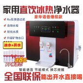 自吸制冷净水器家用加热一体机直饮自来水过滤器挂壁厨房ro反渗透