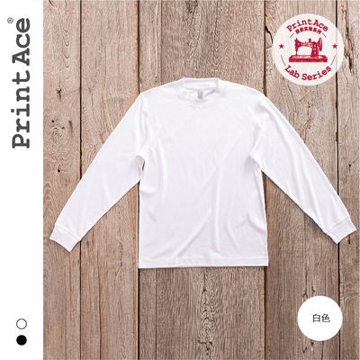 PrintAce Vintage 双面弹力布小高领保暖长袖6294