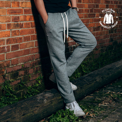 PrintAce Vintage 咔叽复古重磅毛圈布保暖休闲长裤 6107