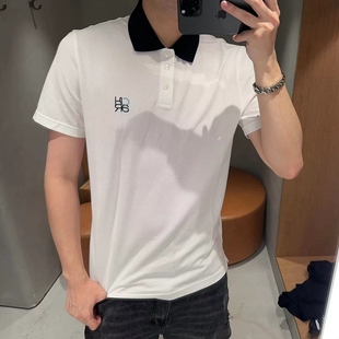CHARLES2024夏季 男款 轻商务小标志POLO衫 CHESTER 短袖 T恤香港代购
