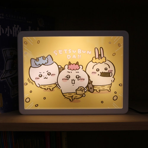 动漫chiikawa蓝牙音箱灯光画