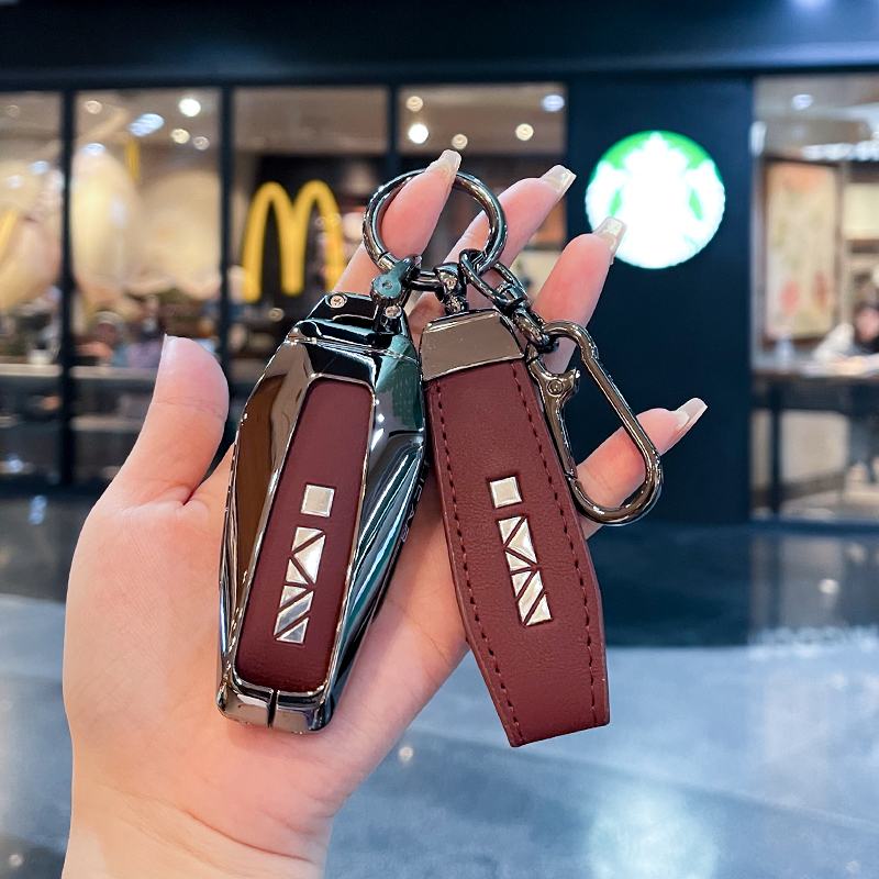 适用奇瑞icar03钥匙套2024款icar03t智潮进阶版汽车全包壳扣男女