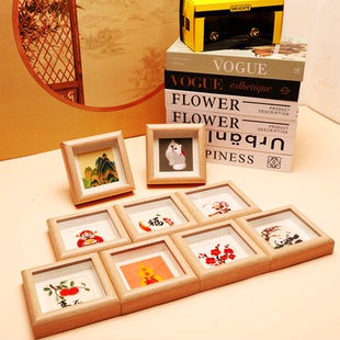 非遗汉绣武汉特色礼品手工绣花小摆件家居办公装饰纪念出国送外宾