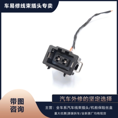 长城喷水电机雨刮喷水壶马达插头