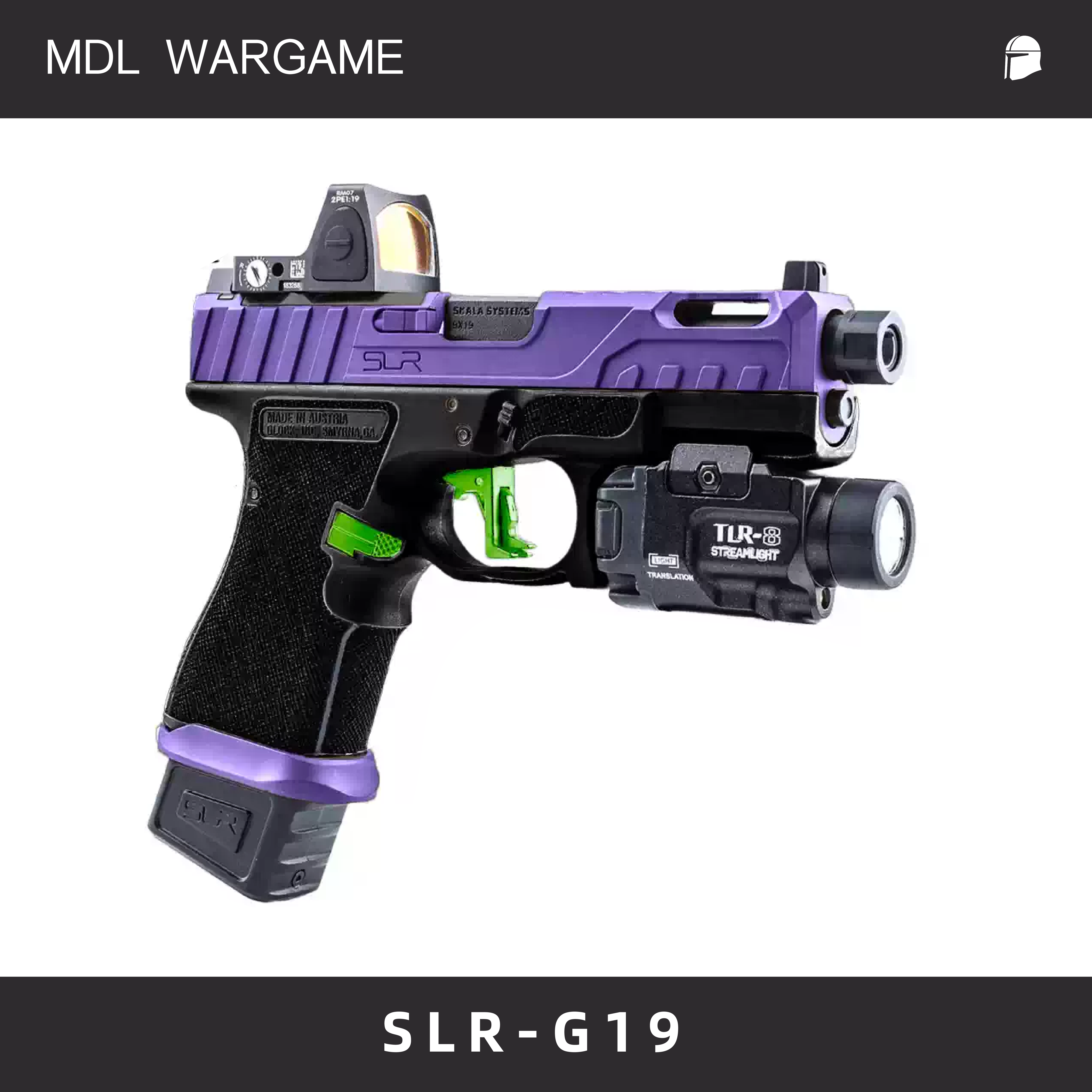 wargameSLRG19全行程电动玩具枪图片